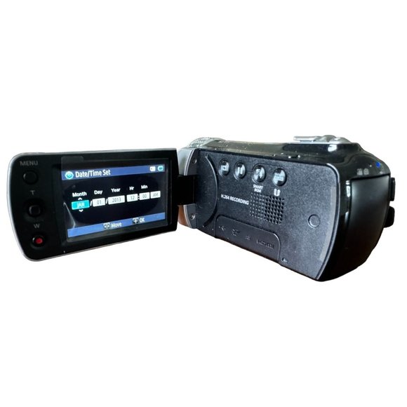 Samsung HMX-F90 HD Camcorder Digital Video Camera 52X Zoom Like New - Picture 2 of 4